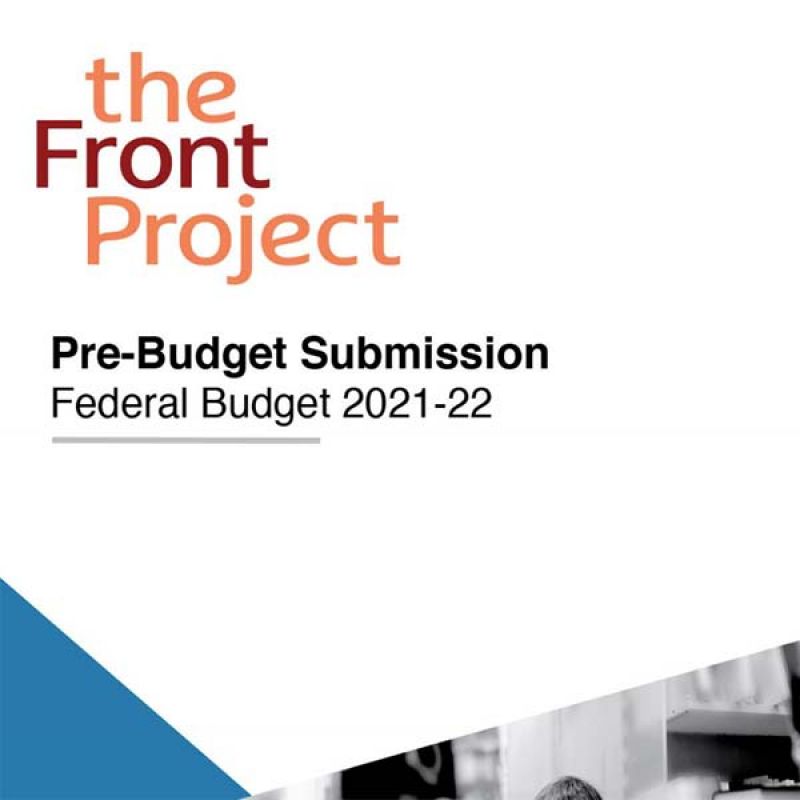 2021–22 Pre-Budget Submission